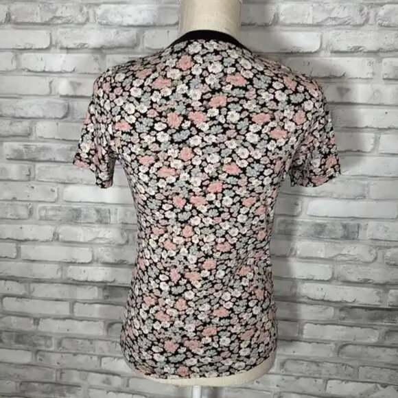 Levi’s Grey Pink White Colored Floral T-Shirt - Picture 4 of 8